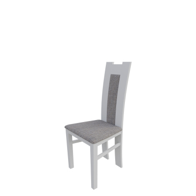 Jídelní židle MOVILE 18 - bílá / šedá 2