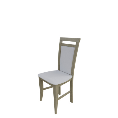 Židle do jídelny MOVILE 16 - dub sonoma / bílá ekokůže