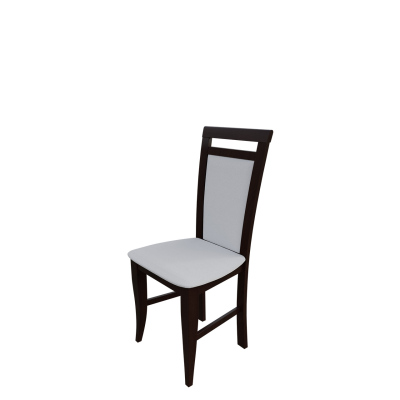 Židle do jídelny MOVILE 16 - ořech / bílá ekokůže