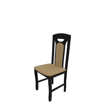 Židle do kuchyně MOVILE 15 - wenge / béžová