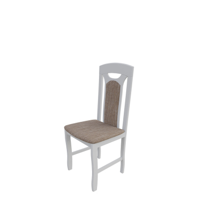 Židle do kuchyně MOVILE 15 - bílá / hnědá