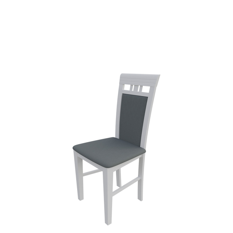 Jídelní židle MOVILE 12 - bílá / šedá 1