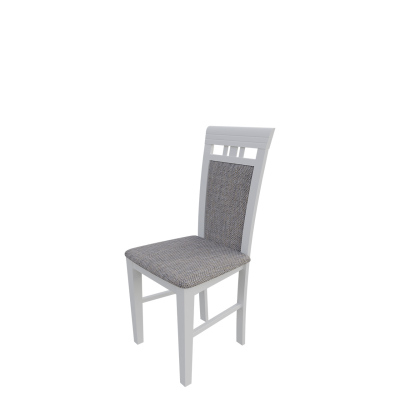 Jídelní židle MOVILE 12 - bílá / šedá 2
