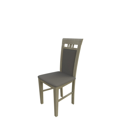 Židle do kuchyně MOVILE 12 - dub sonoma / šedá ekokůže