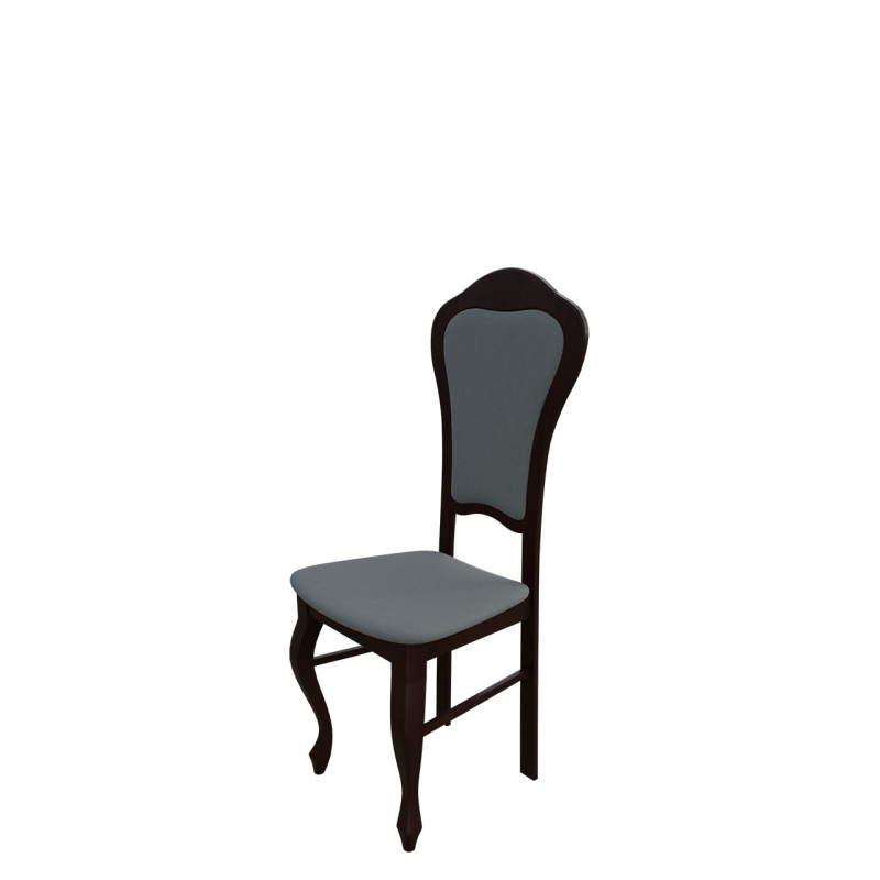 Čalouněná jídelní židle MOVILE 11 - ořech / šedá 1