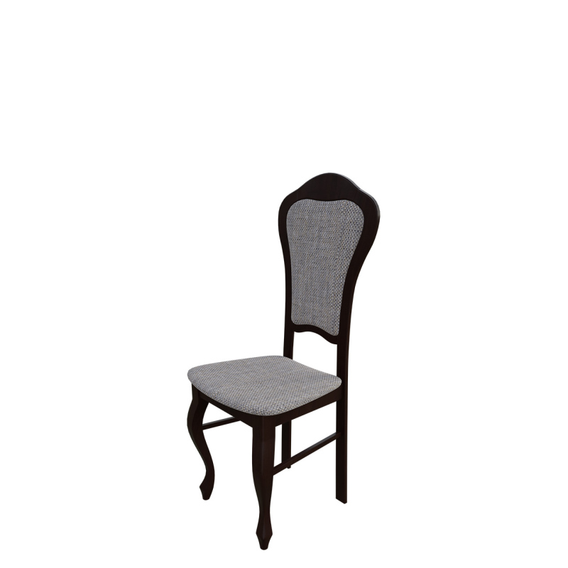 Čalouněná jídelní židle MOVILE 11 - ořech / šedá 2