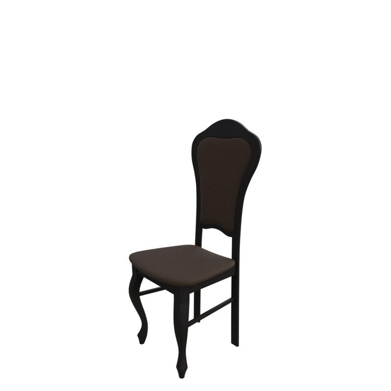Čalouněná jídelní židle MOVILE 11 - wenge / tmavá hnědá 1