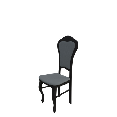 Čalouněná jídelní židle MOVILE 11 - wenge / šedá 1
