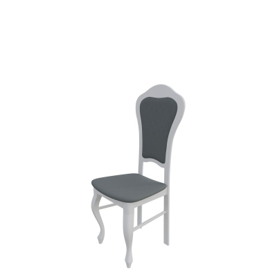 Čalouněná jídelní židle MOVILE 11 - bílá / šedá 1