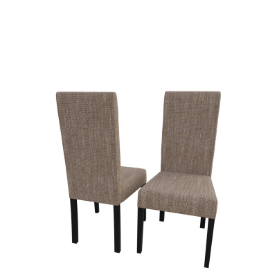 Jídelní židle MOVILE 4 - wenge / hnědá