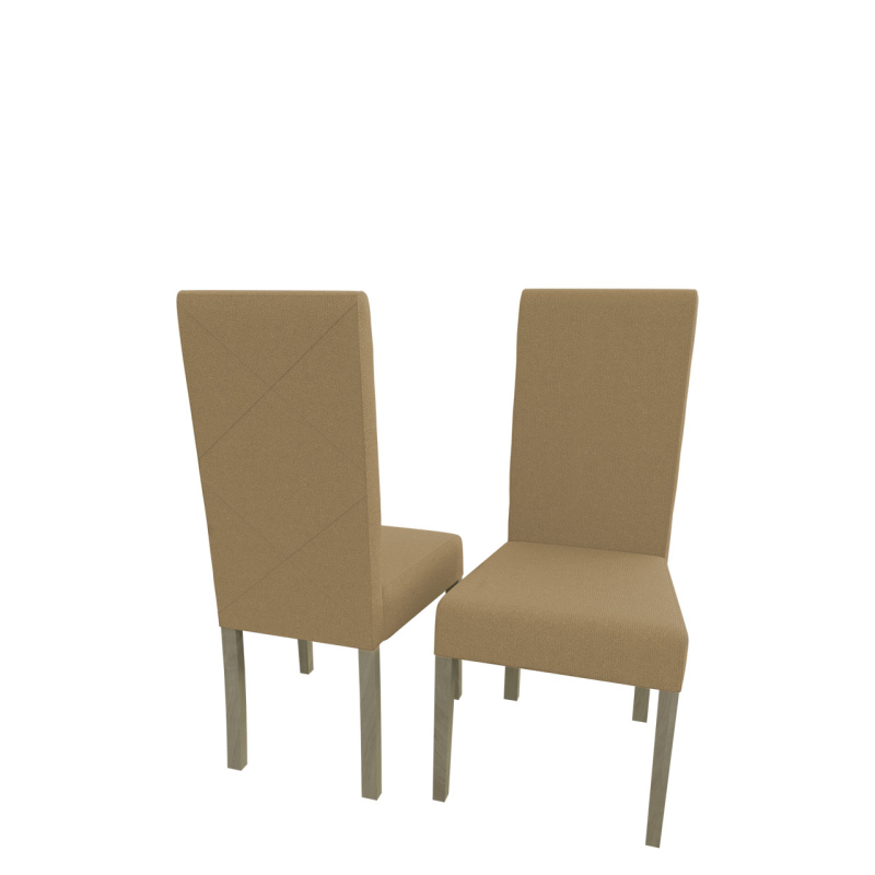 Jídelní židle MOVILE 4 - dub sonoma / béžová