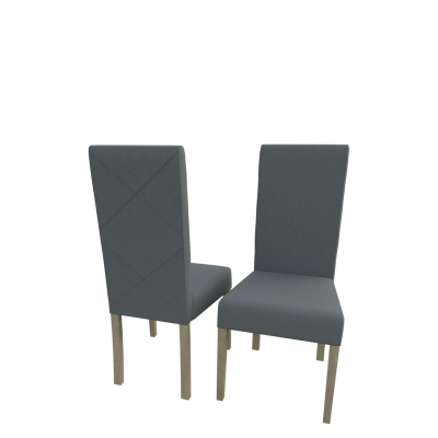 Jídelní židle MOVILE 4 - dub sonoma / šedá 1