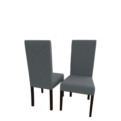 Jídelní židle MOVILE 4 - ořech / šedá 1