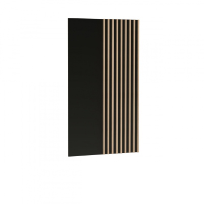 Nástěnný panel 80x138 ORURO - černý / dub artisan