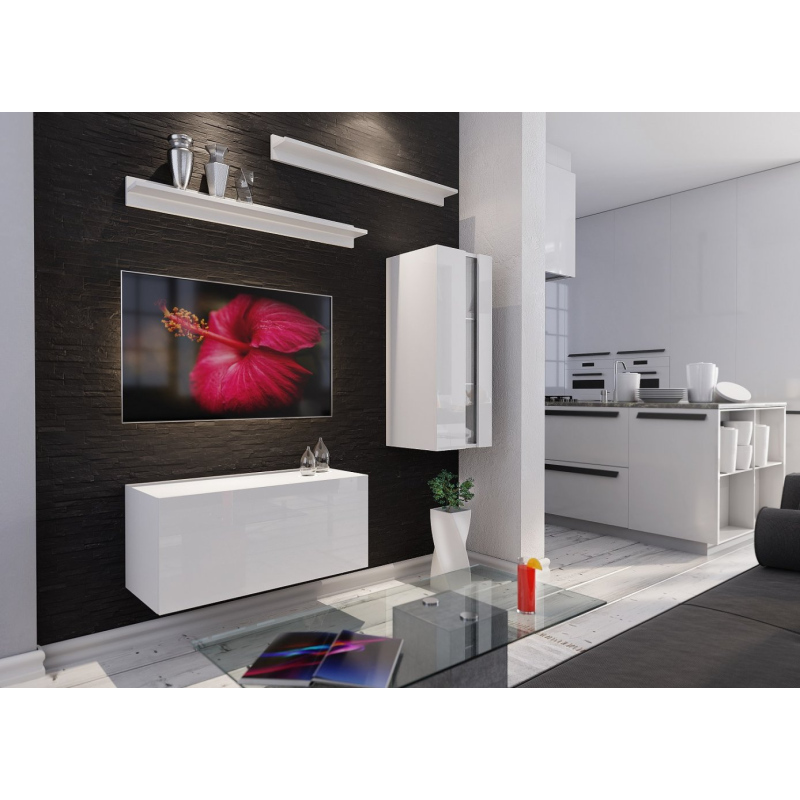 VÝPRODEJ - Moderní obývací sestava BRADT 11 - bílá