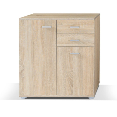 Úzká kombinovaná komoda MICHALA - dub sonoma