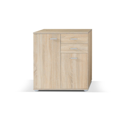 Úzká kombinovaná komoda MICHALA - dub sonoma