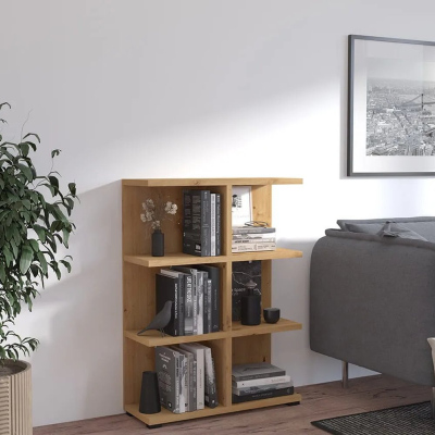 Policový regál MISHA 4 - dub artisan