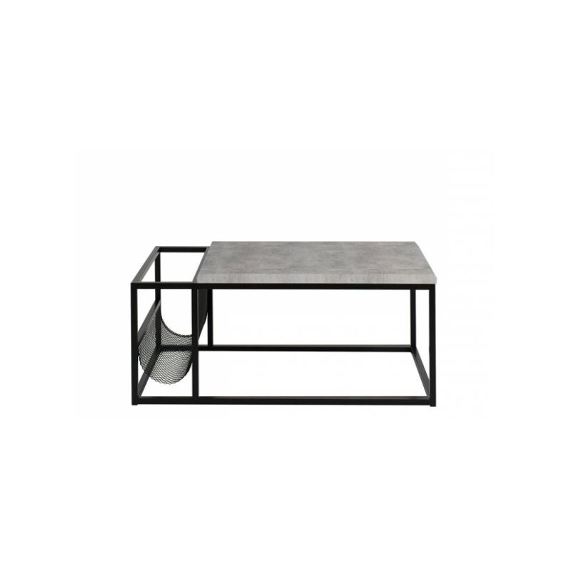 Konferenční stolek TRANCOSO - černý / beton