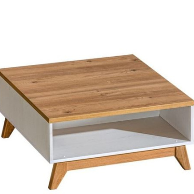 Konferenční stolek PADBORG - borovice andersen / dub nash