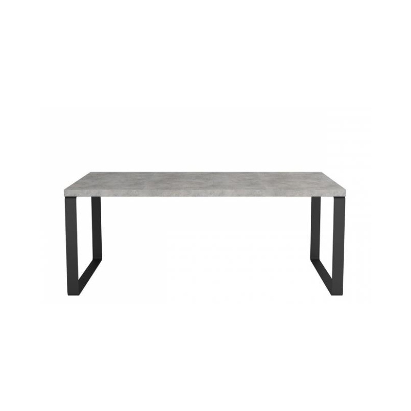 Konferenční stolek ALBUFEIRA - černý / beton