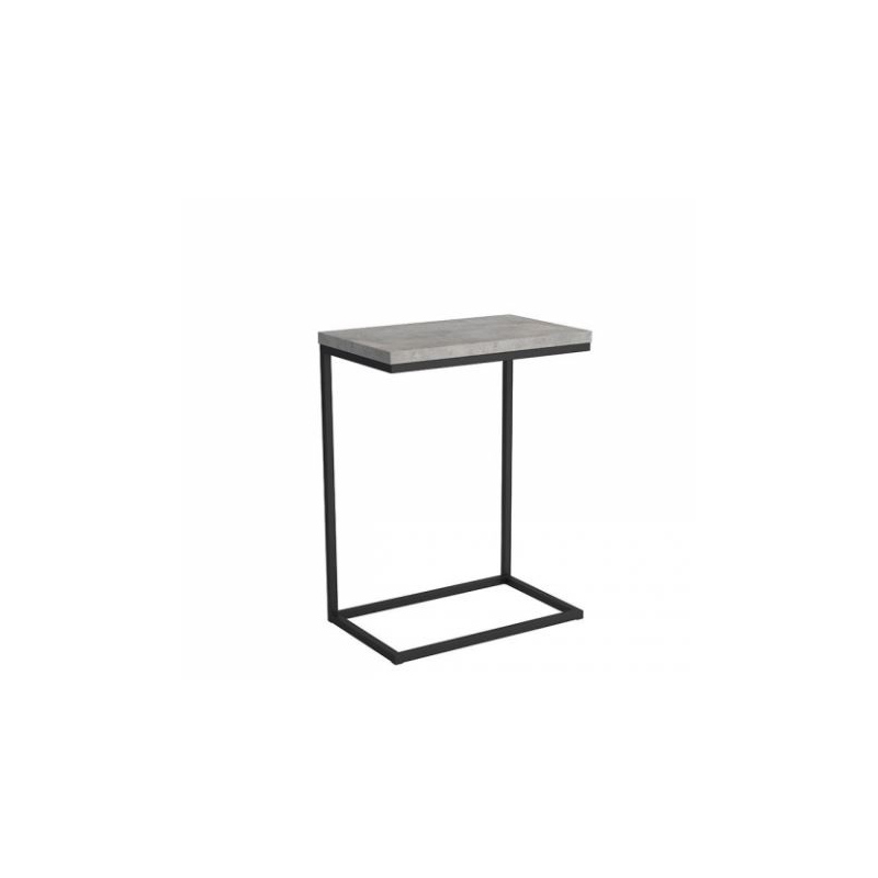 Odkládací stolek MONTIJO 1 - černý / beton