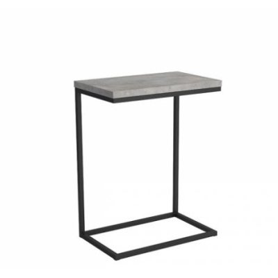 Odkládací stolek MONTIJO 1 - černý / beton
