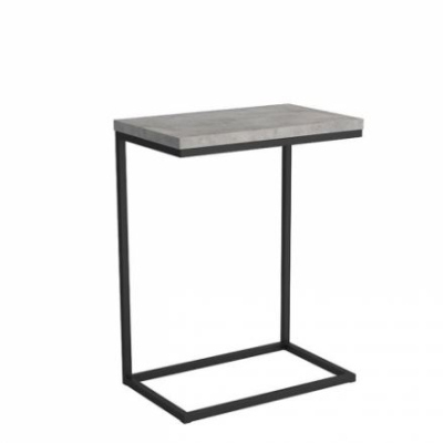 Odkládací stolek MONTIJO 2 - černý / beton
