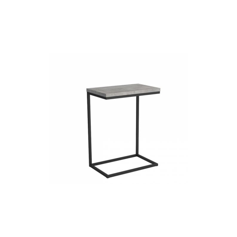 Odkládací stolek MONTIJO 2 - černý / beton