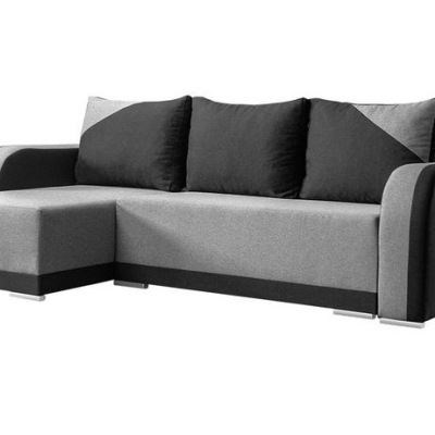 Sedací souprava ARNSTEIN - světlá šedá / tmavá šedá