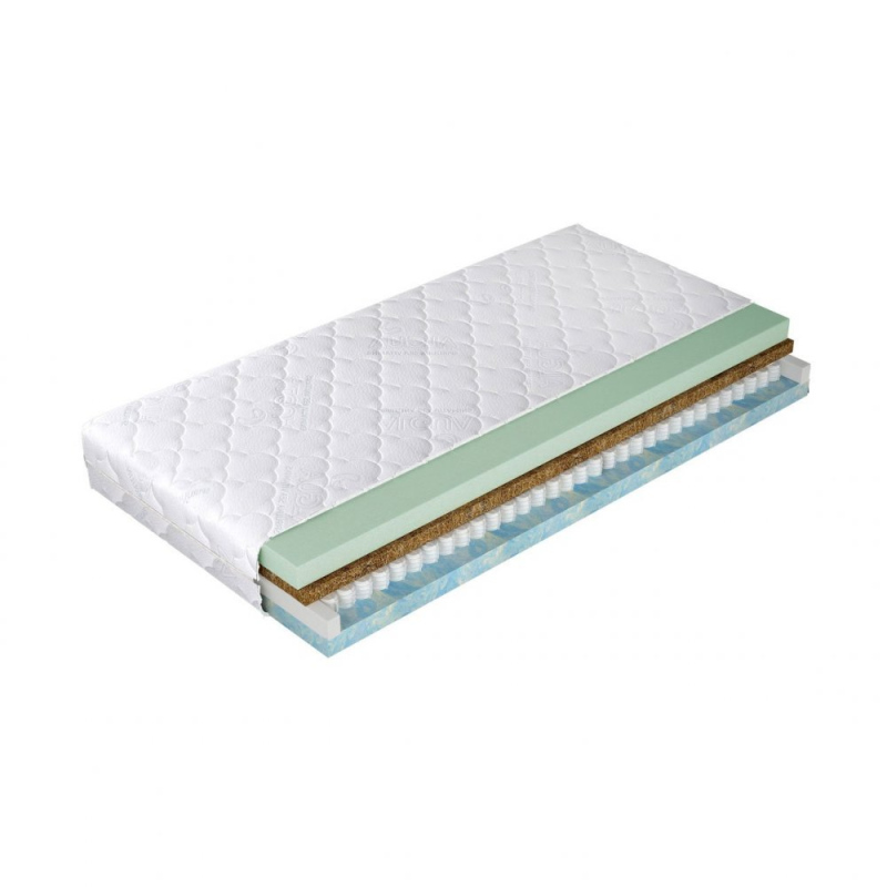 Taštičková matrace s kokosovým vláknem 120x200 LEYRA