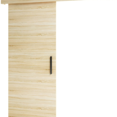 Posuvné dveře s černým úchytem SALOME 1 - dub sonoma