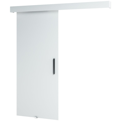 Posuvné dveře SALOME 1 - bílé / černý úchyt