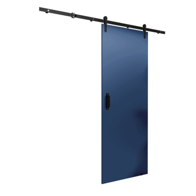 Posuvné dveře s kováním LEONTINA 1 - 90 cm, modré