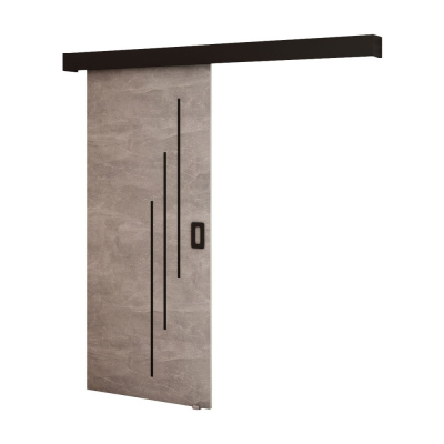 Posuvné dveře BORISA 5 - 90 cm, beton