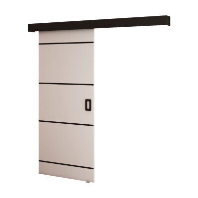 Posuvné dveře BORISA 3 - 90 cm, bílé