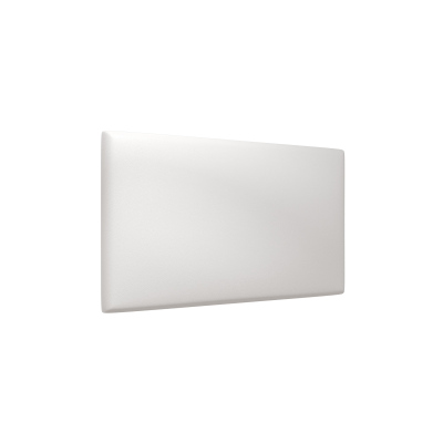 Čalouněný panel COBE - 50x30, bílá eko kůže