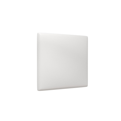 Čalouněný panel COBE - 30x30, bílá eko kůže