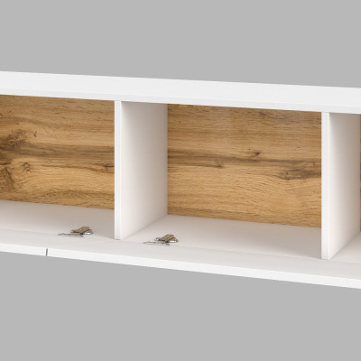 Televizní stolek BONA - bílý / wotan