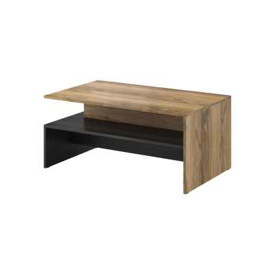 Designový konferenční stolek BRYCE - ořech sattin / touchwood