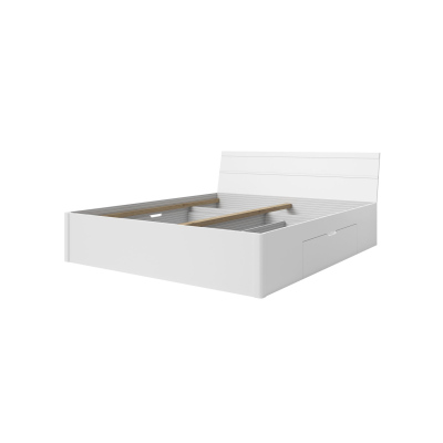 Prostorná postel MARCELA - 180x200, bílá