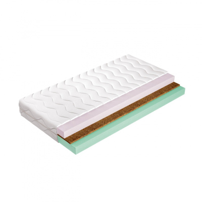 Pěnová matrace s kokosovou rohoží 160x200 NOVASO