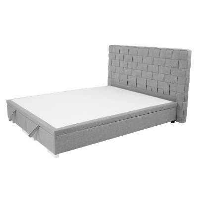 Kontinentální manželská postel 140x200 EUTIN 2 - šedá