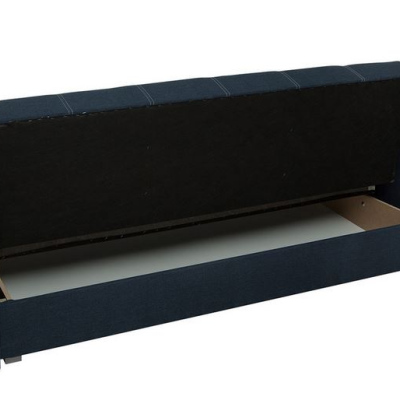 Trojmístná pohovka TIELEN - hnědá