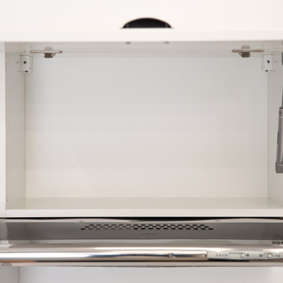 Kuchyňská linka do paneláku s LED osvětlením 120/180 cm LYCHEN 2 - bílá / dub arlington