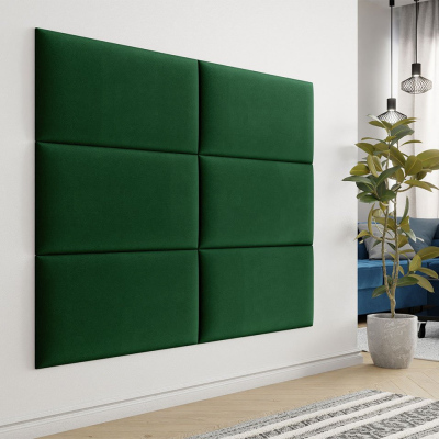 Čalouněný panel na zeď 84x42 PAG - zelený