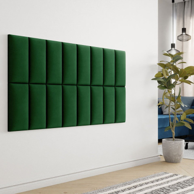 Čalouněný panel 40x20 PAG - zelený