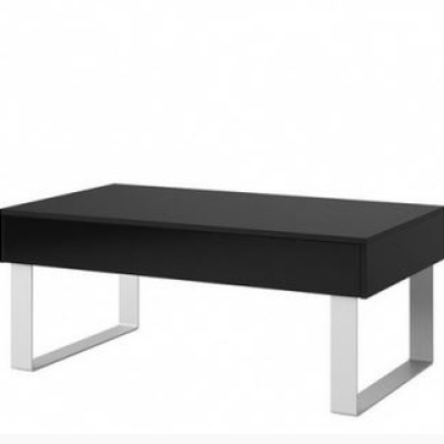 Konferenční stolek CHEMUNG 1 - černý / lesklý černý