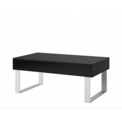 Konferenční stolek CHEMUNG 1 - černý / lesklý černý