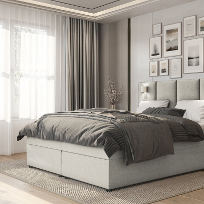 Americká postel ANDY - 180x200, béžová